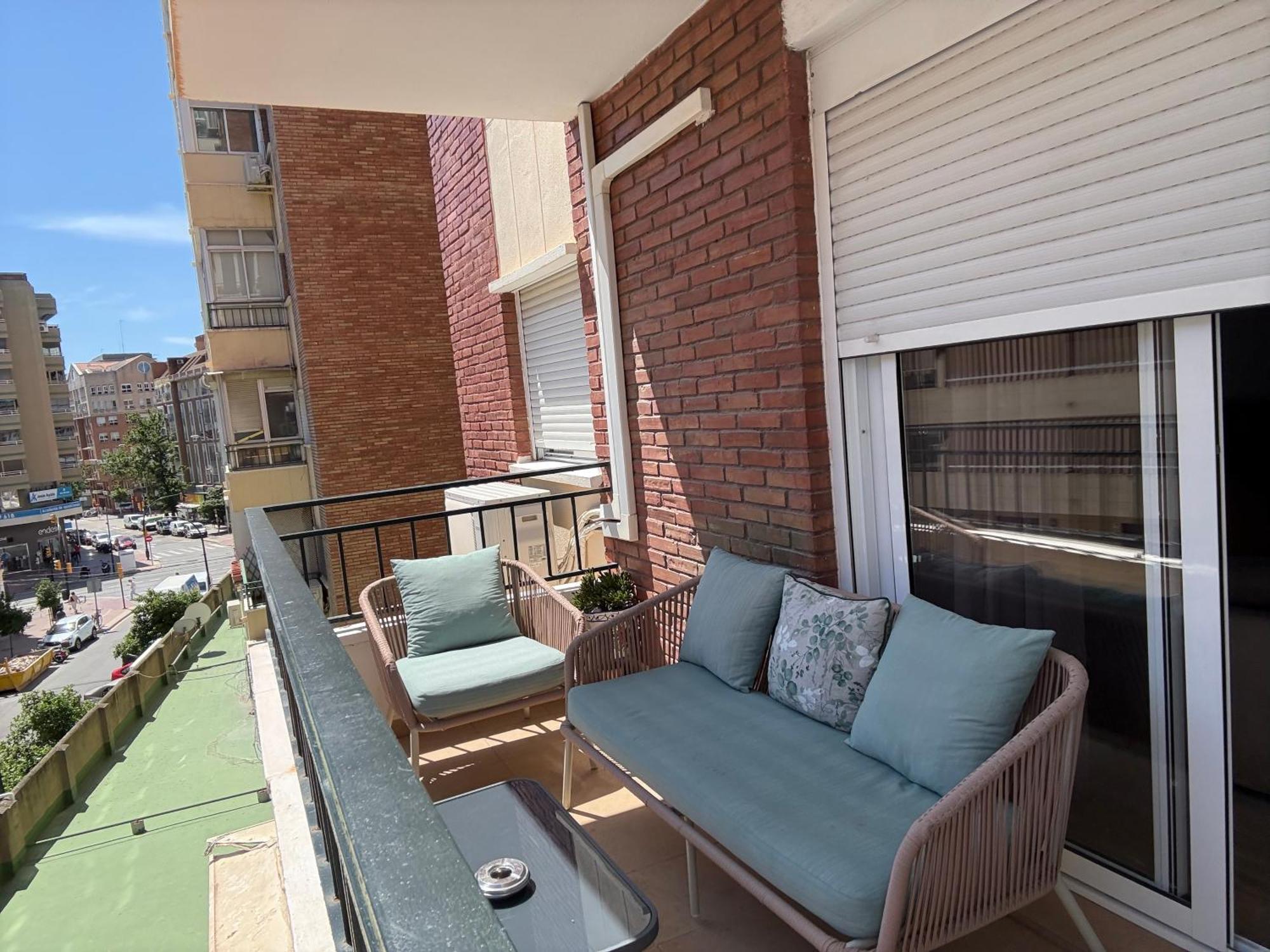 Galvez Flat, At Principal Railway Station In Malaga Daire Dış mekan fotoğraf