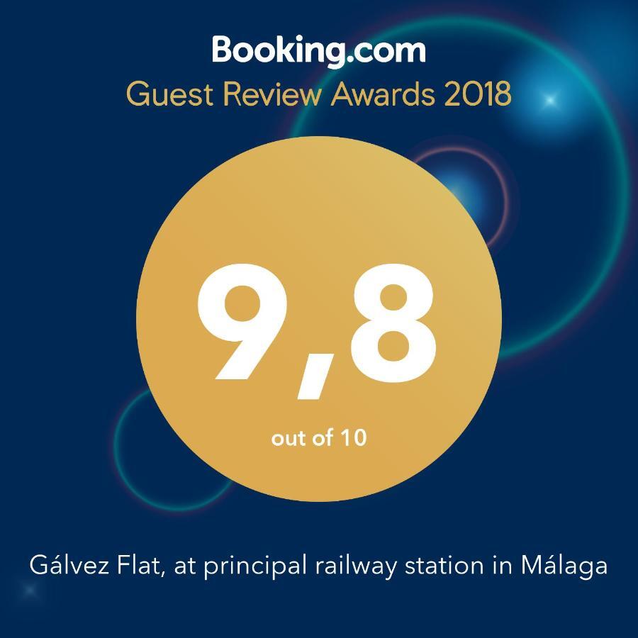 Galvez Flat, At Principal Railway Station In Malaga Daire Dış mekan fotoğraf